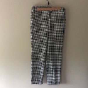 Express Columnist Houndstooth Ankle Pant